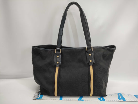 GUCCI GG Canvas Sherry Line Tote Bag/139260
