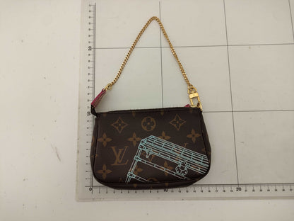 LOUIS VUITTON Monogram M58009 Mini Pochette Accessoires Holiday Pouch