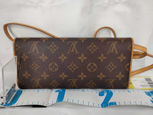 LOUIS VUITTON Monogram M51852 Pochette Twin GM Shoulder Bag
