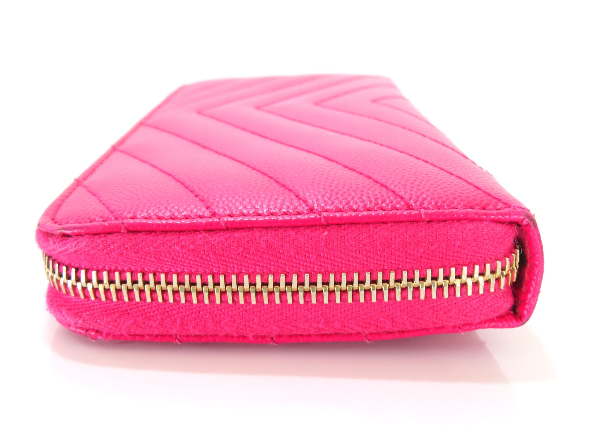 Yves Saint Laurent Round Long Wallet