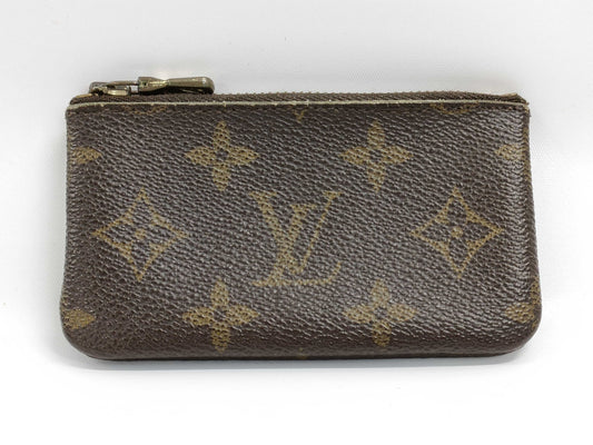 LOUIS VUITTON Monogram Pochette Cle Coin Case