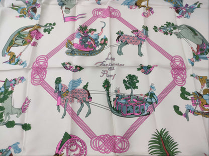 HERMES Carré Les Fantaisies du Roy Scarf