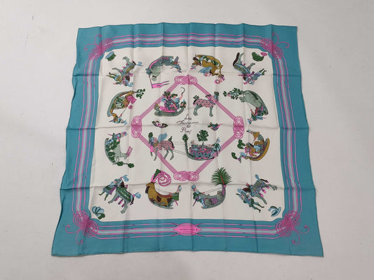 HERMES Carré Les Fantaisies du Roy Scarf