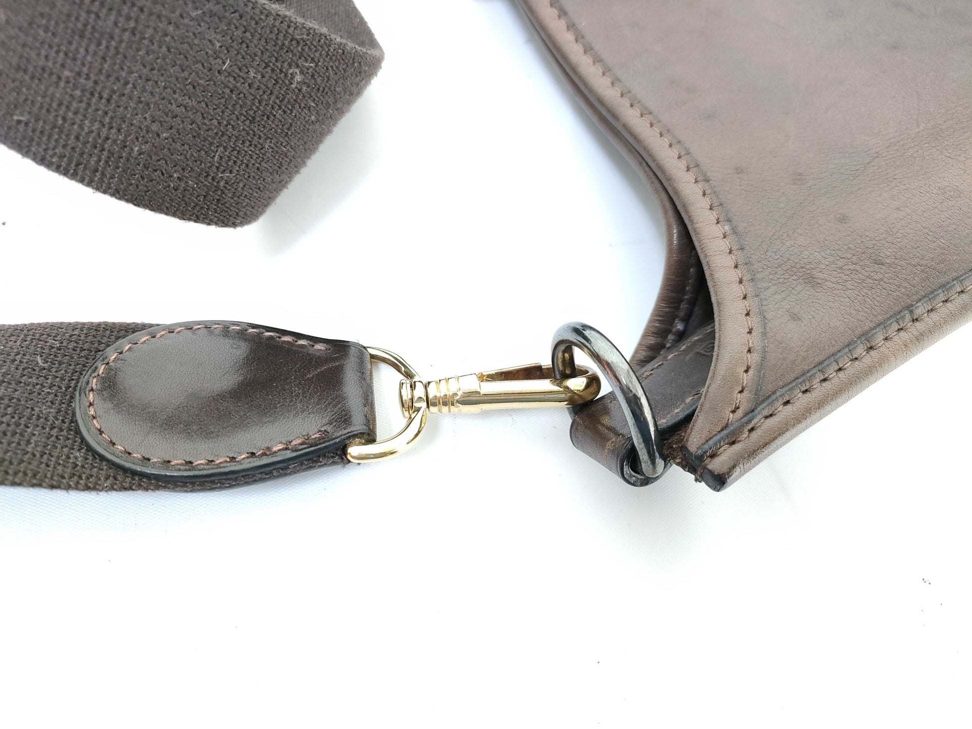 HERMES Evelyn I □G Brown Shoulder Bag
