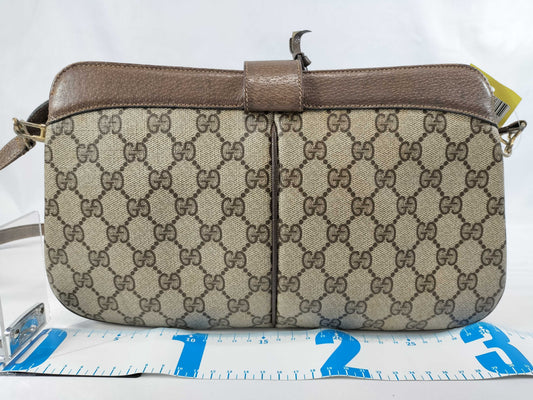 GUCCI PVC Sherry Shoulder Bag