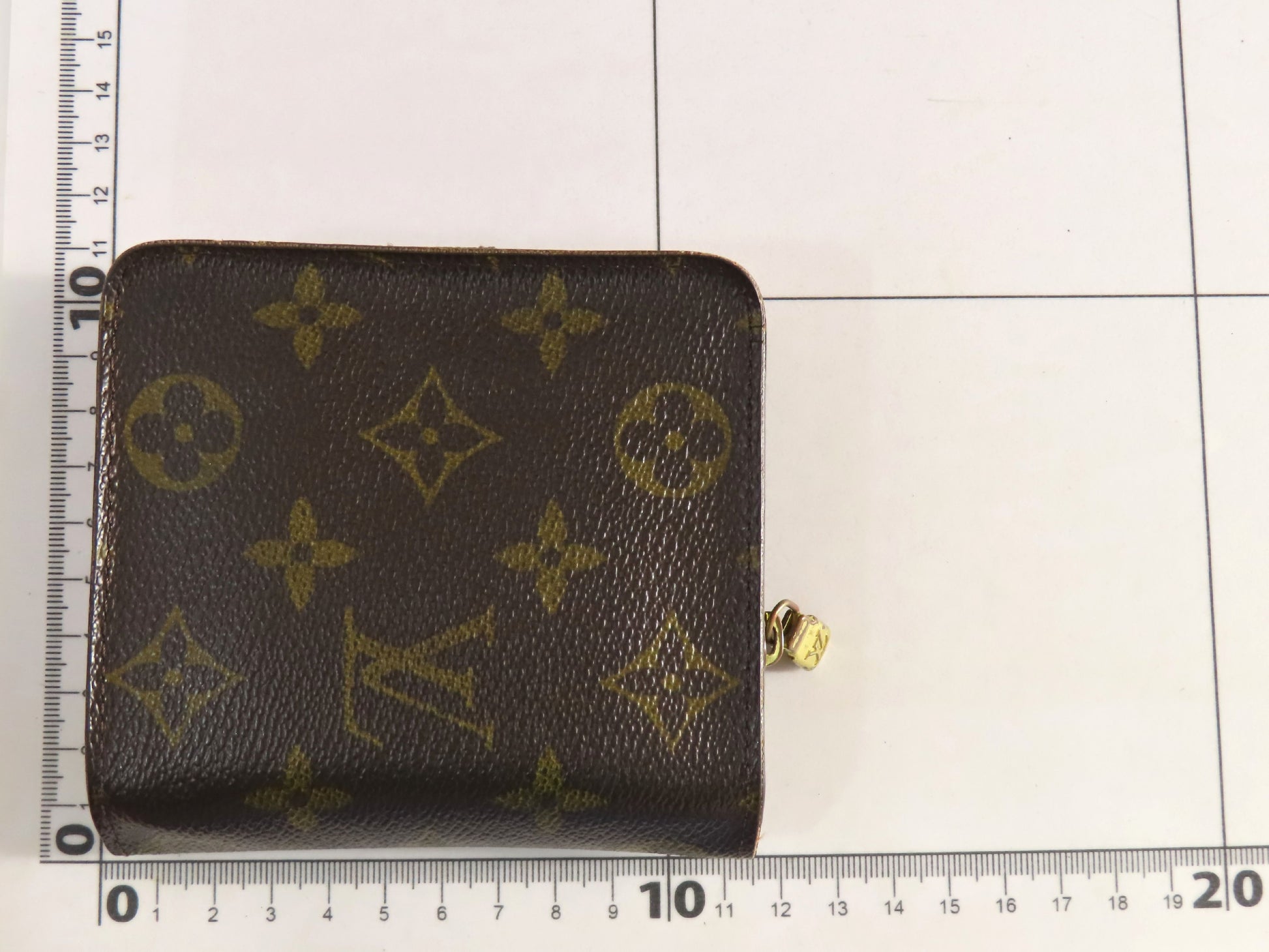 LOUIS VUITTON Monogram Compact Zip Wallet