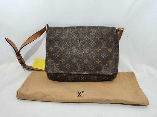 LOUIS VUITTON Monogram M51388 Musette Tango Shoulder Bag