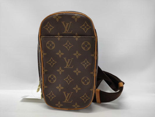 LOUIS VUITTON Monogram Pochette Ganju M51870 CA1004 Shoulder Bag