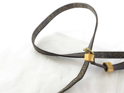 LOUIS VUITTON Monogram M51828 Pochette Marly Bandouliere Shoulder Bag