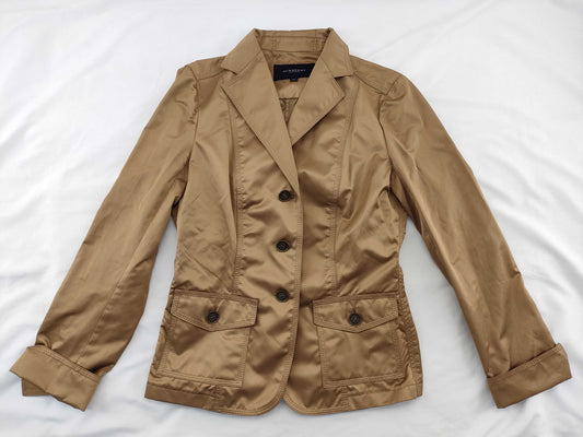 BURBERRY London Short Trench Jacket Coat