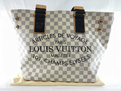 LOUIS VUITTON Damier Azur N41179 Plan Soleil Tote Bag