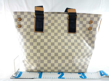 LOUIS VUITTON Damier Azur N41179 Plan Soleil Tote Bag