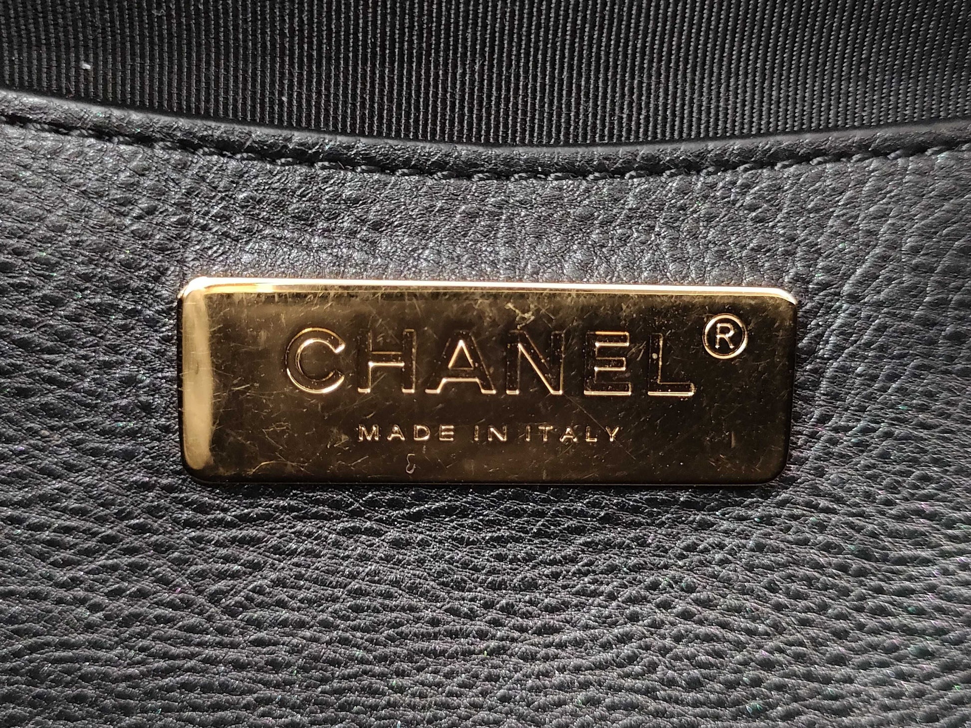 CHANEL Matelasse Caviar Skin Waist Bag