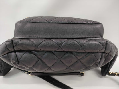 CHANEL Matelasse Caviar Skin Waist Bag