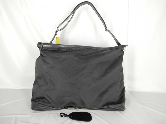 GUCCI Boston Bag Patent X Nylon 012.0153 Shoulder Bag