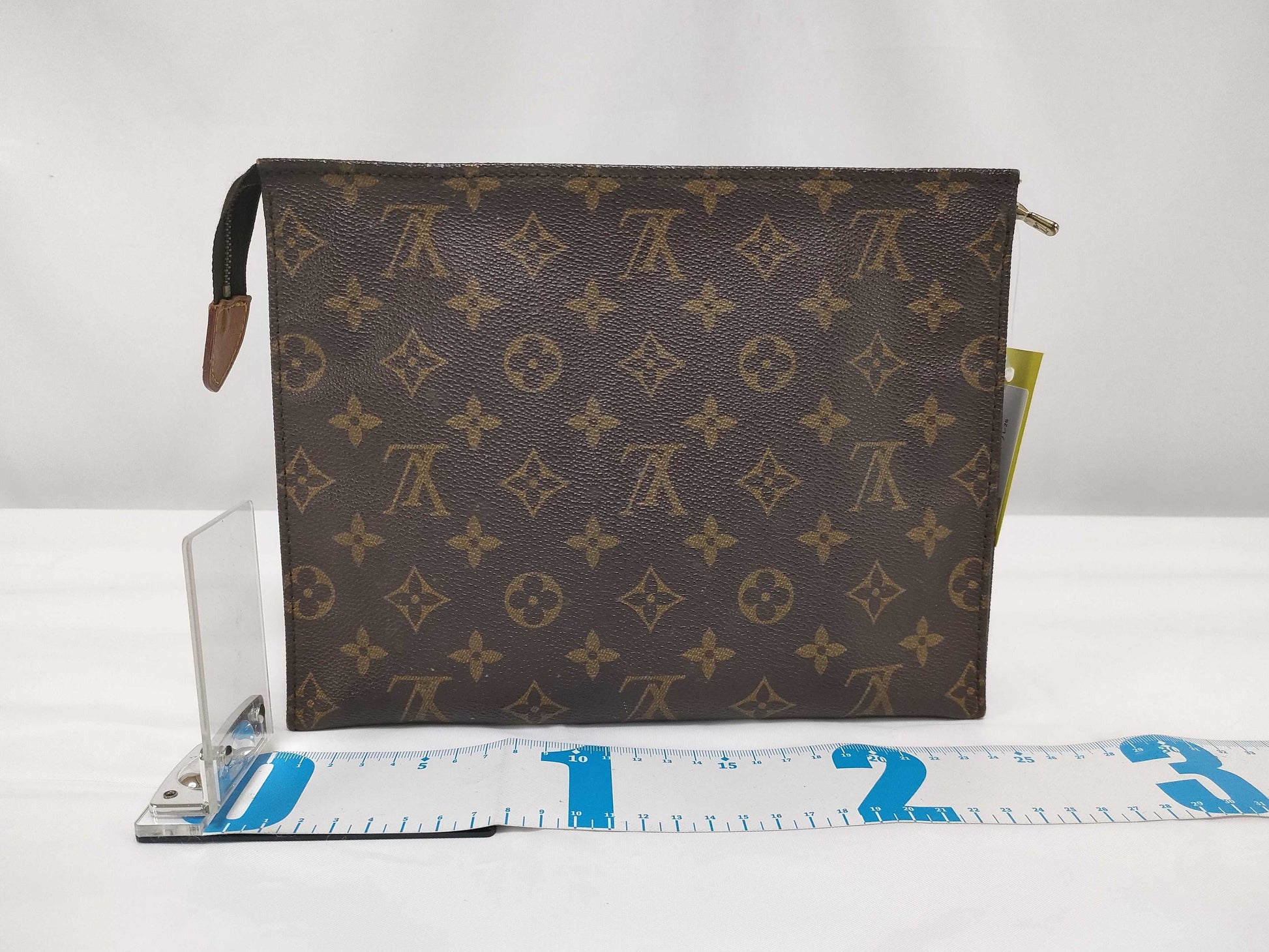 LOUIS VUITTON Monogram Pochette Toilette 26 Clutch Bag
