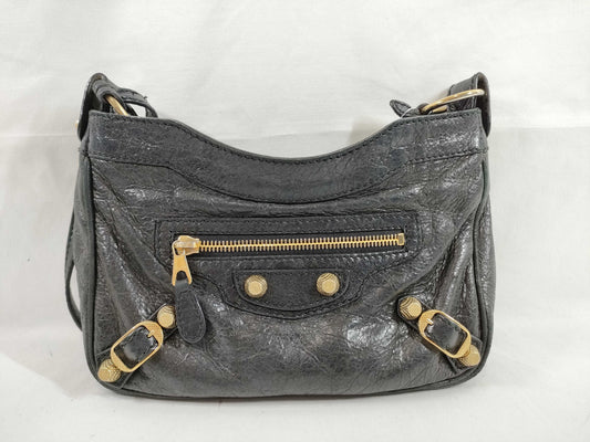 BALENCIAGA 002123 Black Shoulder Bag