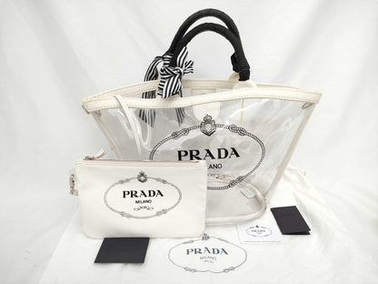PRADA Plex Clear Tote Bag