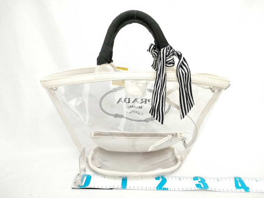 PRADA Plex Clear Tote Bag