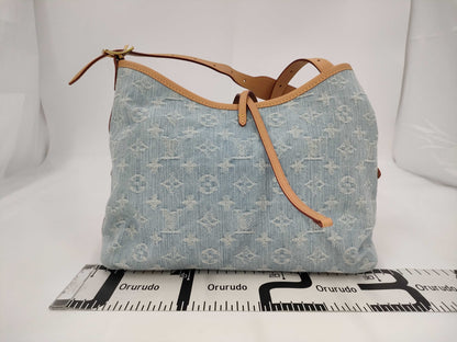 LOUIS VUITTON Monogram Denim Carry Shoulder Bag