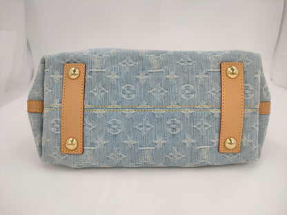 LOUIS VUITTON Monogram Denim Carry Shoulder Bag
