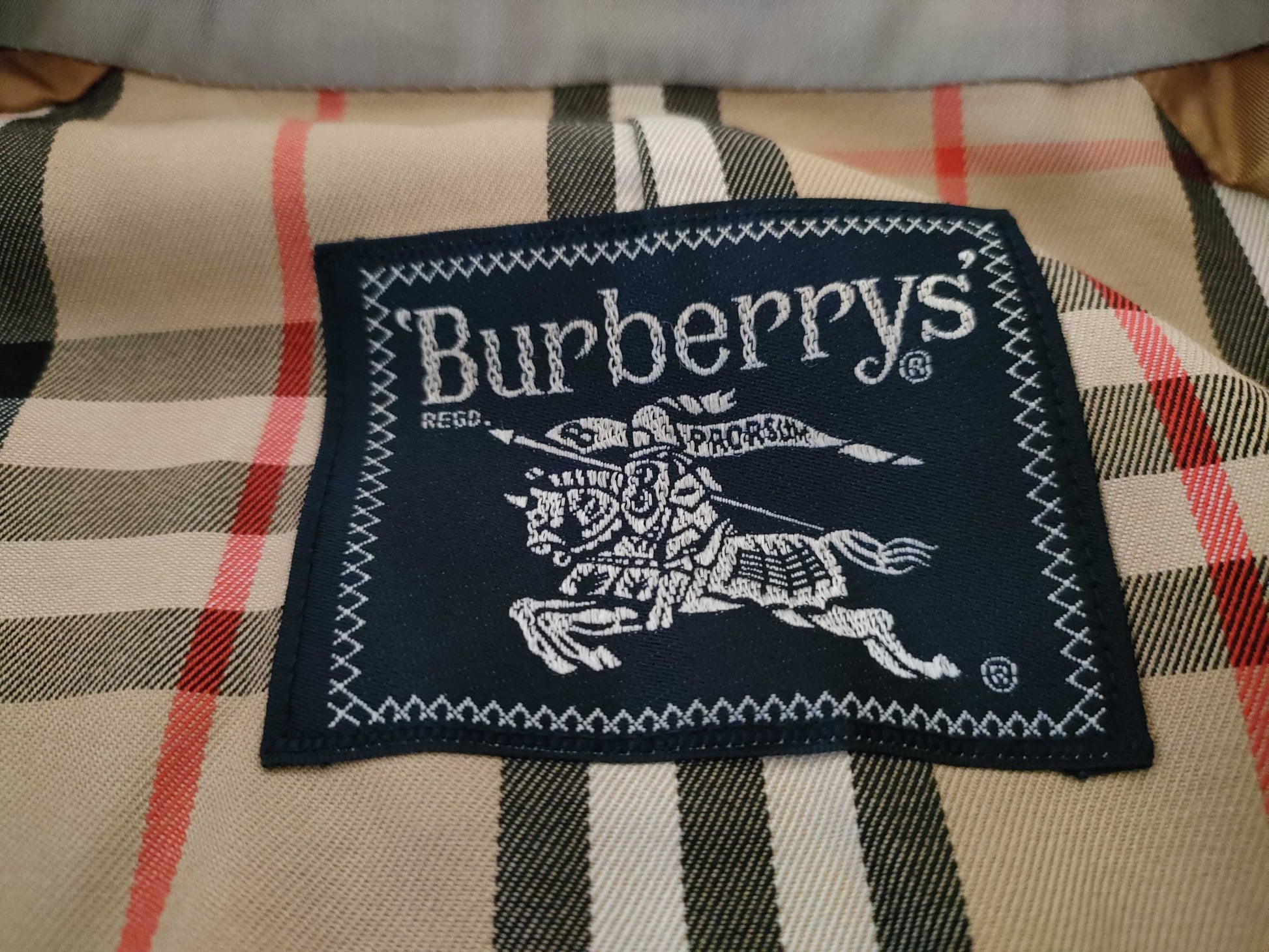 BURBERRY Long Trench Coat