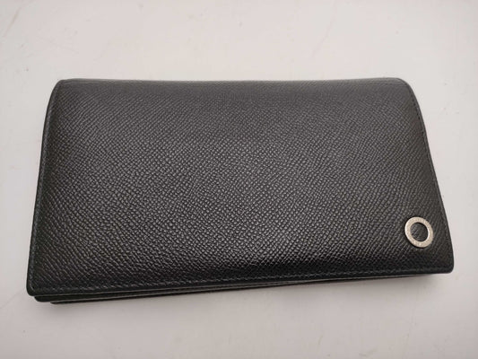 BVLGARI Bulgari Men's Leather Wallet Set 