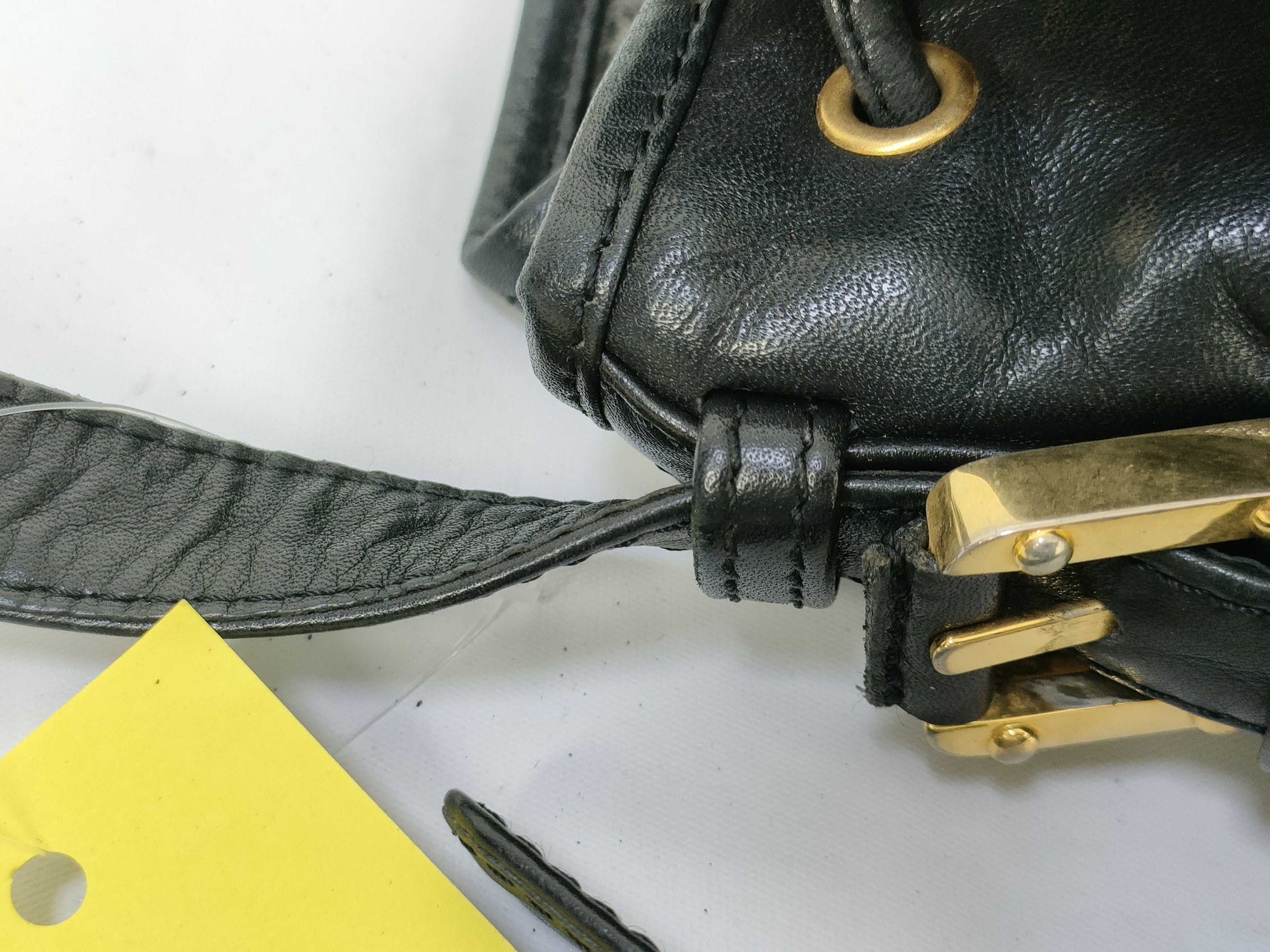LOEWE Leather Drawstring Shoulder Bag