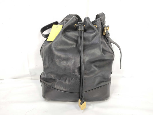 LOEWE Leather Drawstring Shoulder Bag