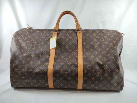 LOUIS VUITTON Monogram M41422 Keepall 60 Boston Bag