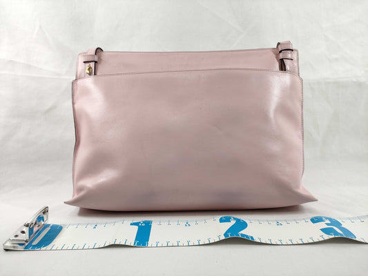 LOEWE Large Double Pouch Pink Shoulder Bag