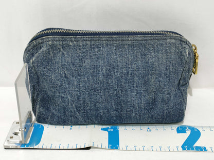 PRADA denim pouch pouch