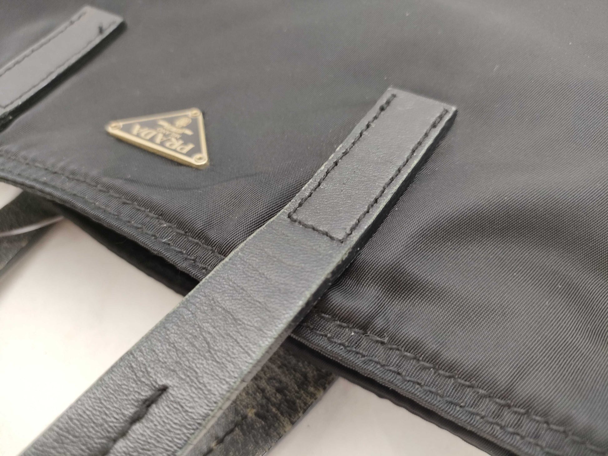 PRADA nylon handbag