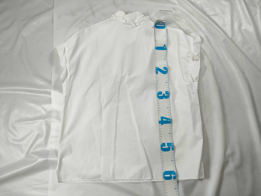 LOUIS VUITTON LV logo button cotton blouse shirt top