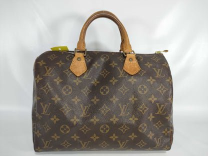 LOUIS VUITTON Monogram Louis Vuitton Speedy 30 Monogram Boston Bag