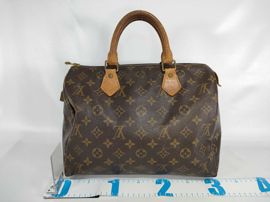 LOUIS VUITTON Monogram Louis Vuitton Speedy 30 Monogram Boston Bag