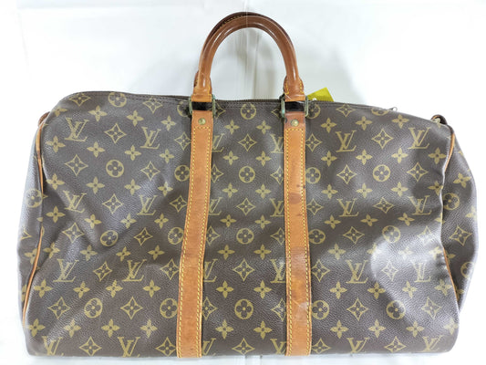LOUIS VUITTON Monogram M41428 Keepall 45 Boston Bag
