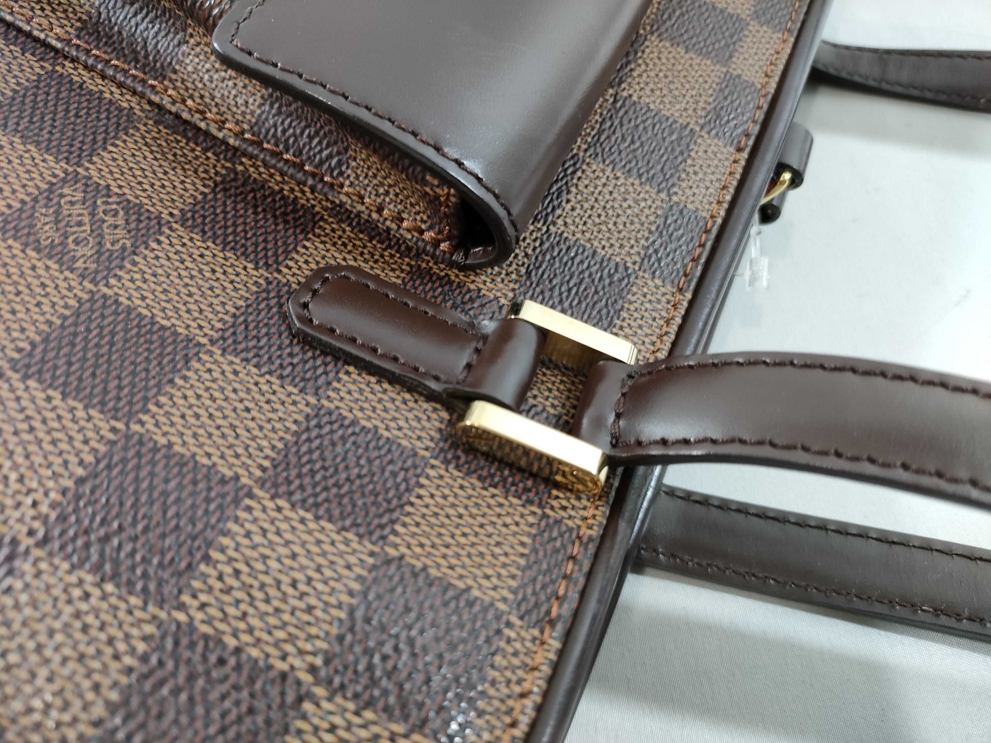 LOUIS VUITTON Damier N51121 Manosque PM Handbag