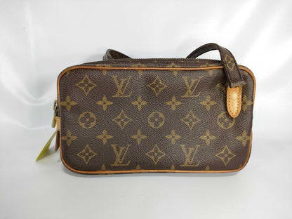 LOUIS VUITTON Monogram M51828 Pochette Marly Bandouliere Shoulder Bag