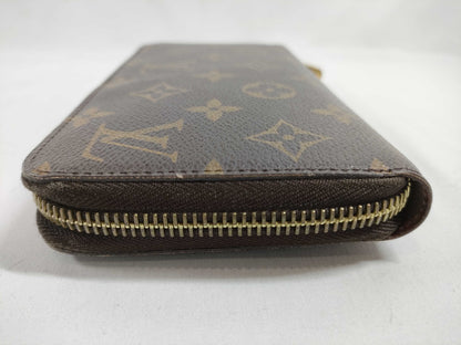 LOUIS VUITTON Monogram M60017/Zippy Wallet Round Zipper Wallet