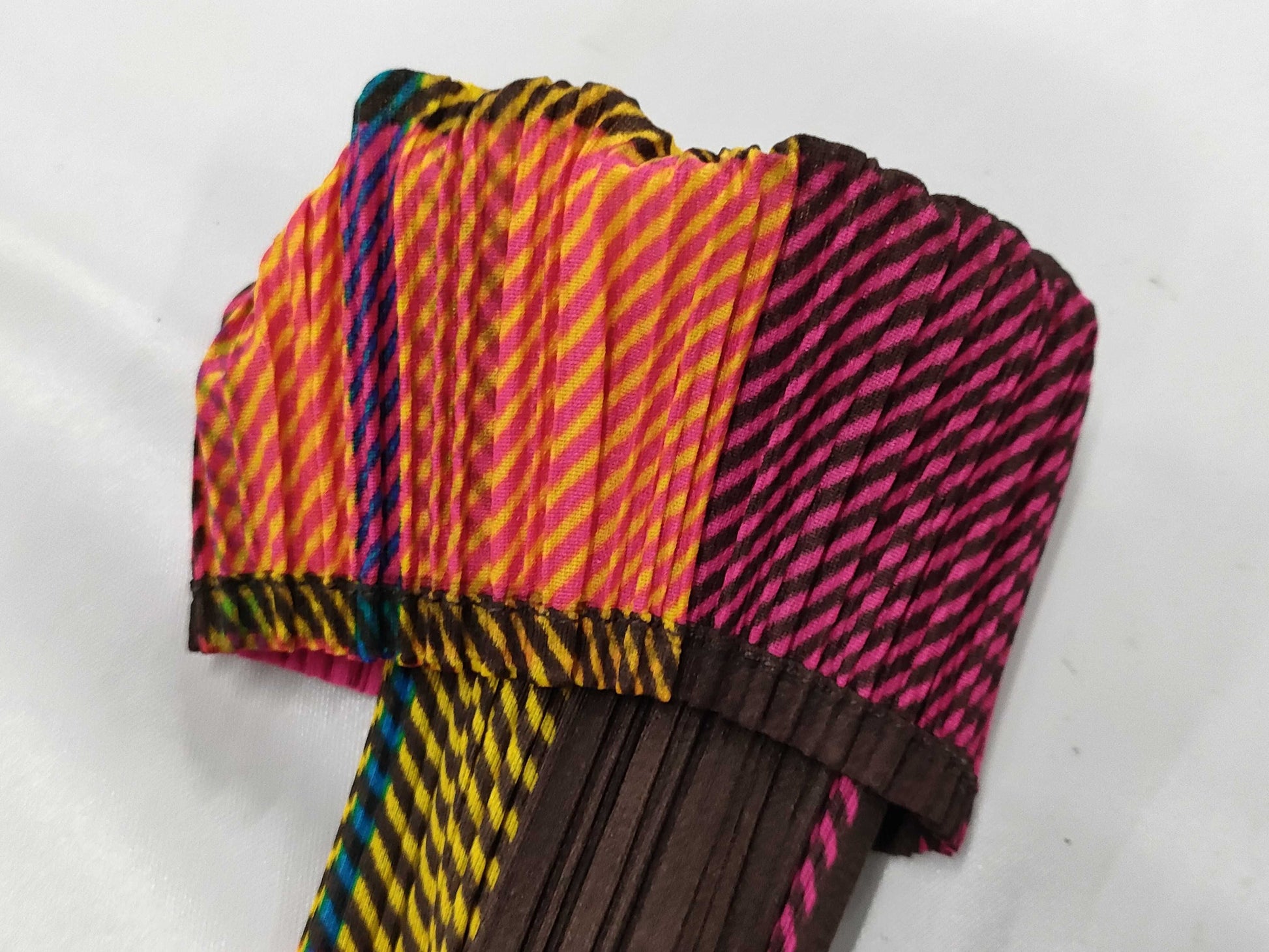 ISSEY MIYAKE Pleats Please Patterned Shirt Check Top