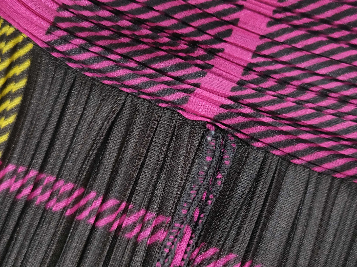 ISSEY MIYAKE Pleats Please Patterned Shirt Check Top
