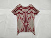 ISSEY MIYAKE Pleats Please Patterned Top, Red Top