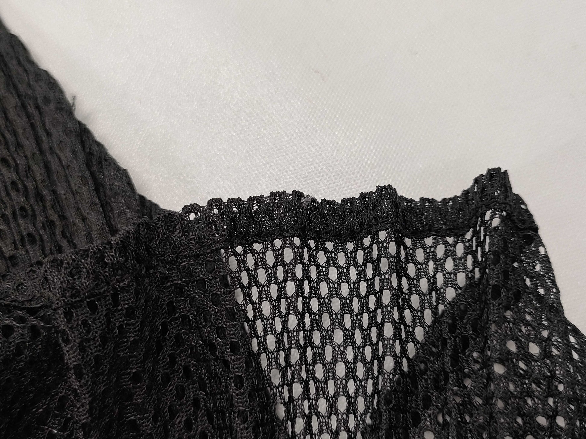 ISSEY MIYAKE Pleats Please Sleeveless High Neck Ruffle Top