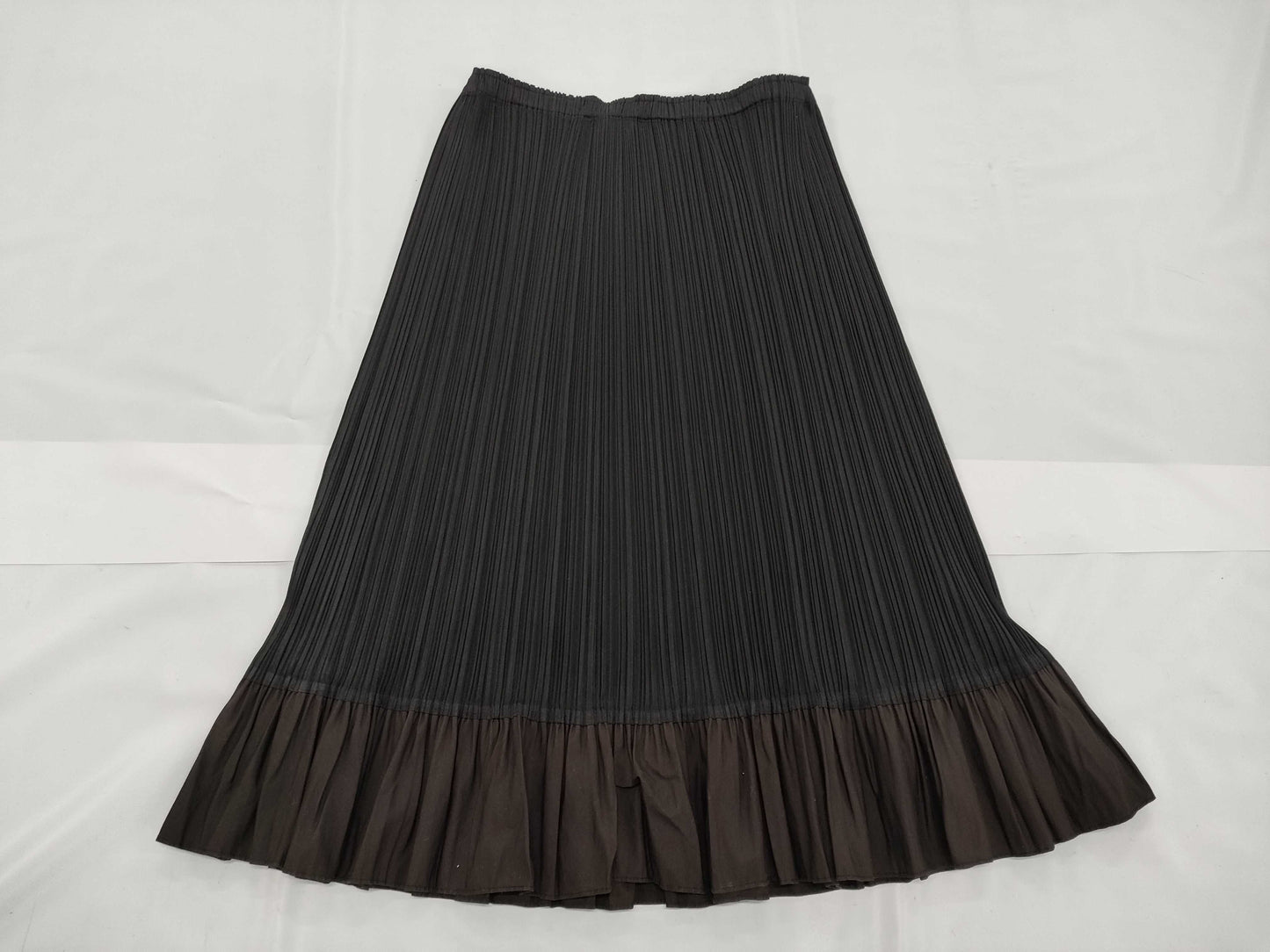 ISSEY MIYAKE Pleats Please Ruffle Skirt