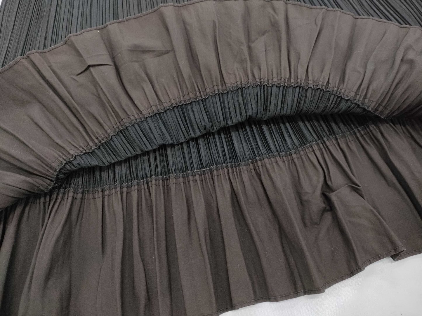 ISSEY MIYAKE Pleats Please Ruffle Skirt