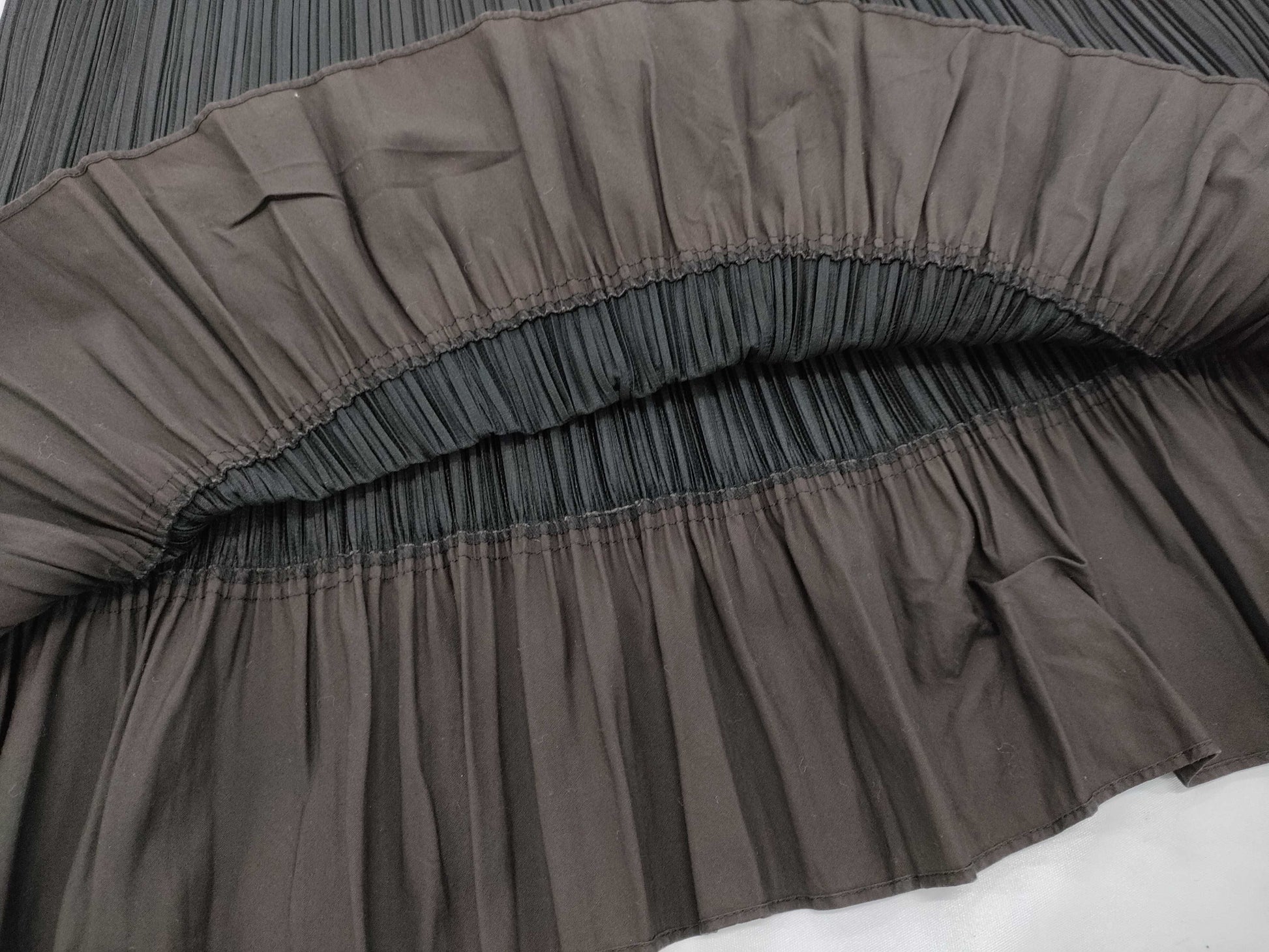 ISSEY MIYAKE Pleats Please Ruffle Skirt