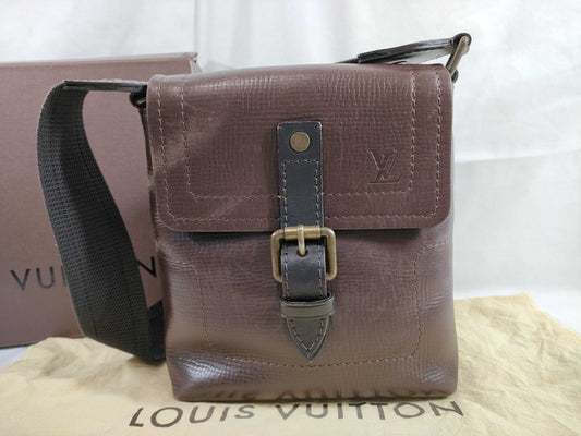LOUIS VUITTON Utah Yuma/Leather/Shoulder Bag/M92995 Shoulder Bag