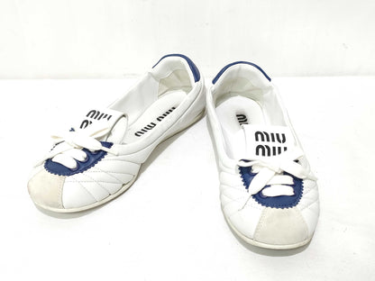 miu miu white sneakers