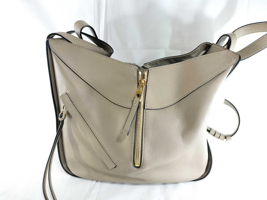 LOEWE Hammock Small Beige Shoulder Bag